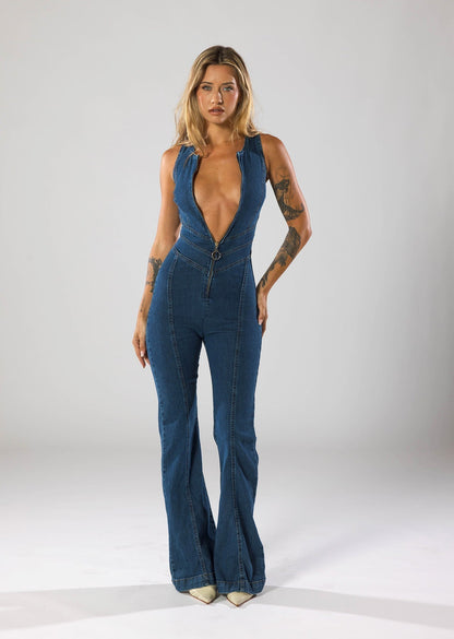 Vivienne – Kombinezon z Denimu