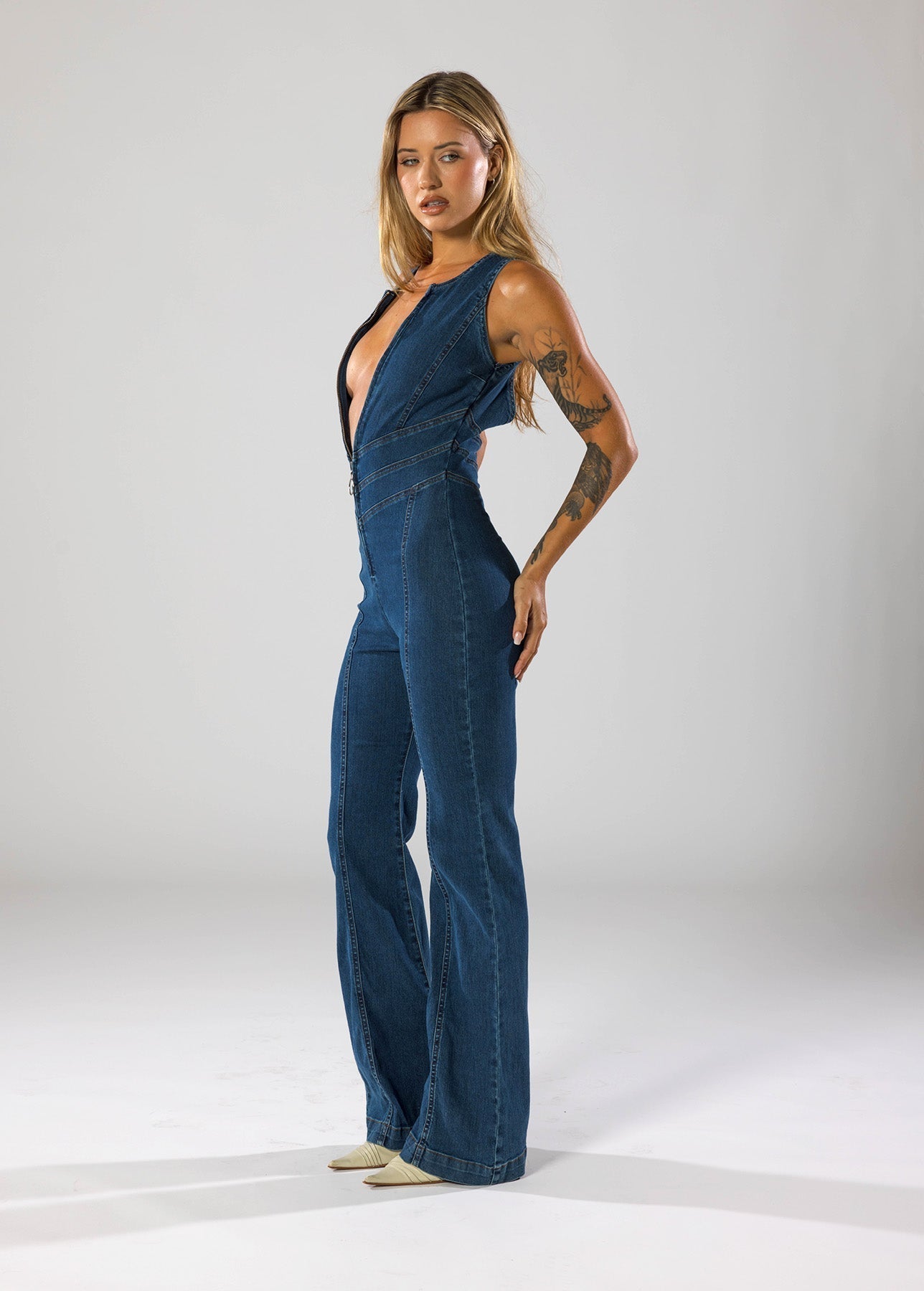 Vivienne – Kombinezon z Denimu