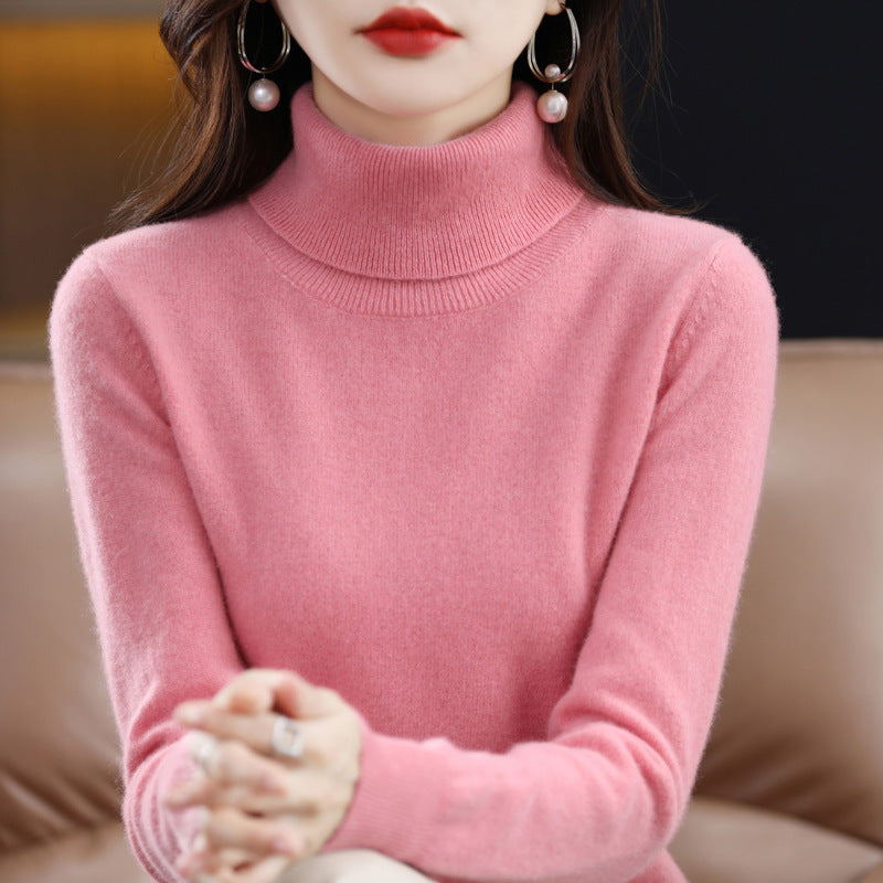 Veronica - Swobodny sweter z tradycyjnym kołnierzem dla kobiet