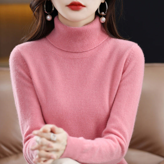Veronica - Swobodny sweter z tradycyjnym kołnierzem dla kobiet