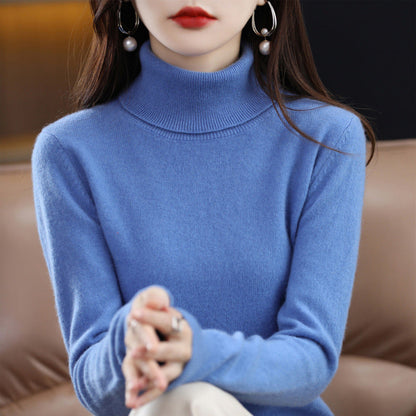 Veronica - Swobodny sweter z tradycyjnym kołnierzem dla kobiet