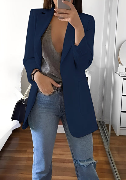 Stephanie - Stylowy, świetnie dopasowany żakiet dla pań