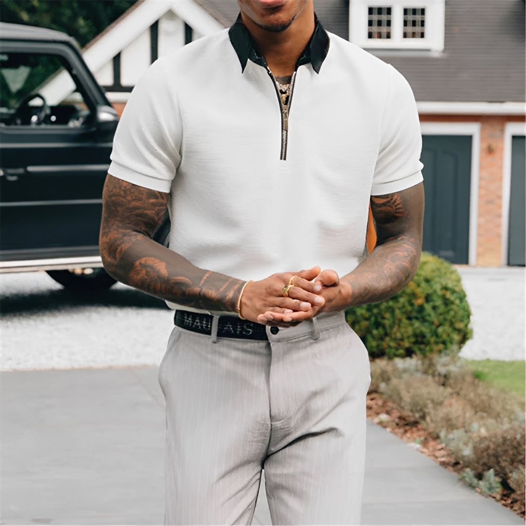Melton - Casualowa Koszulka Polo