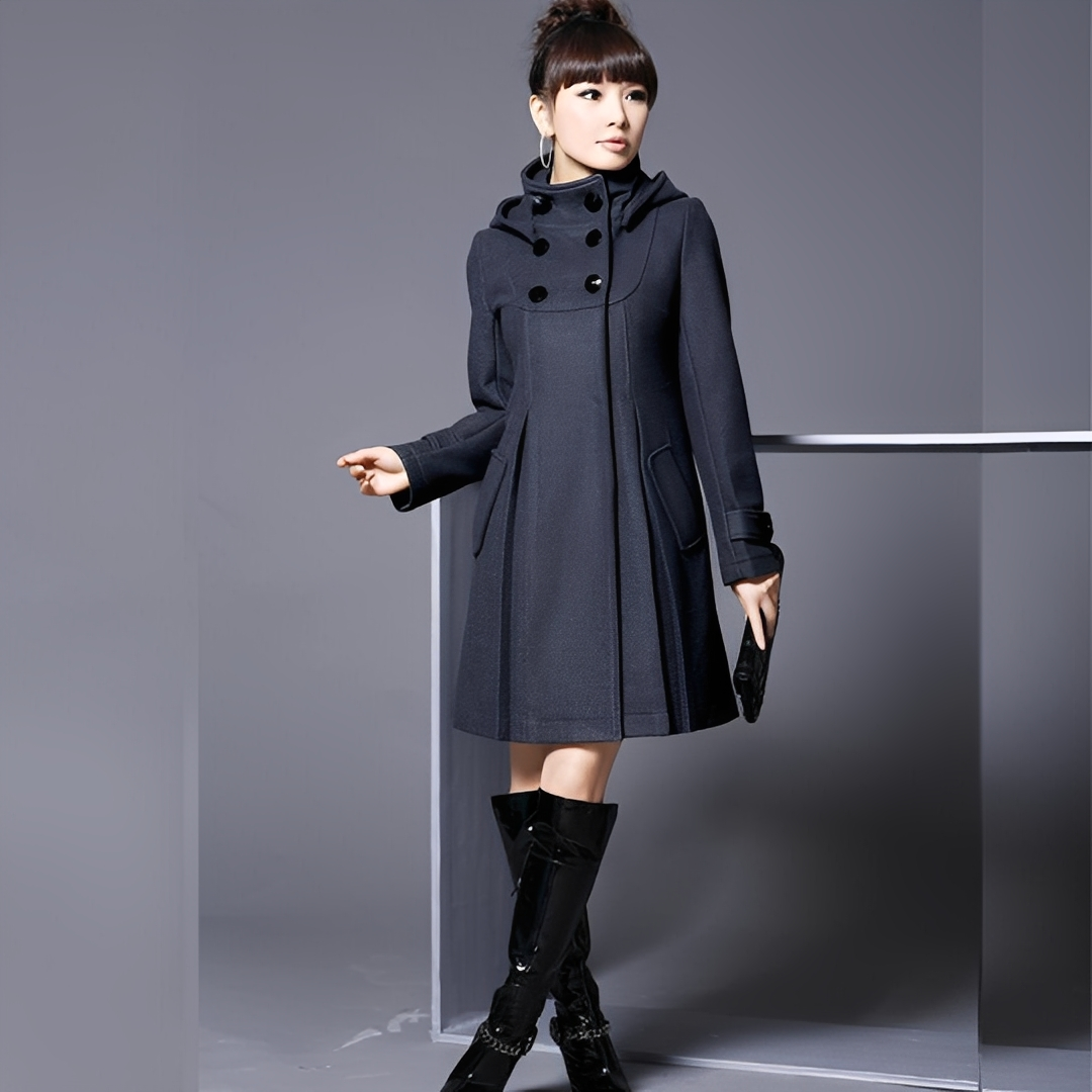 Perrine - Stylowa kurtka damska z bocznymi kieszeniami