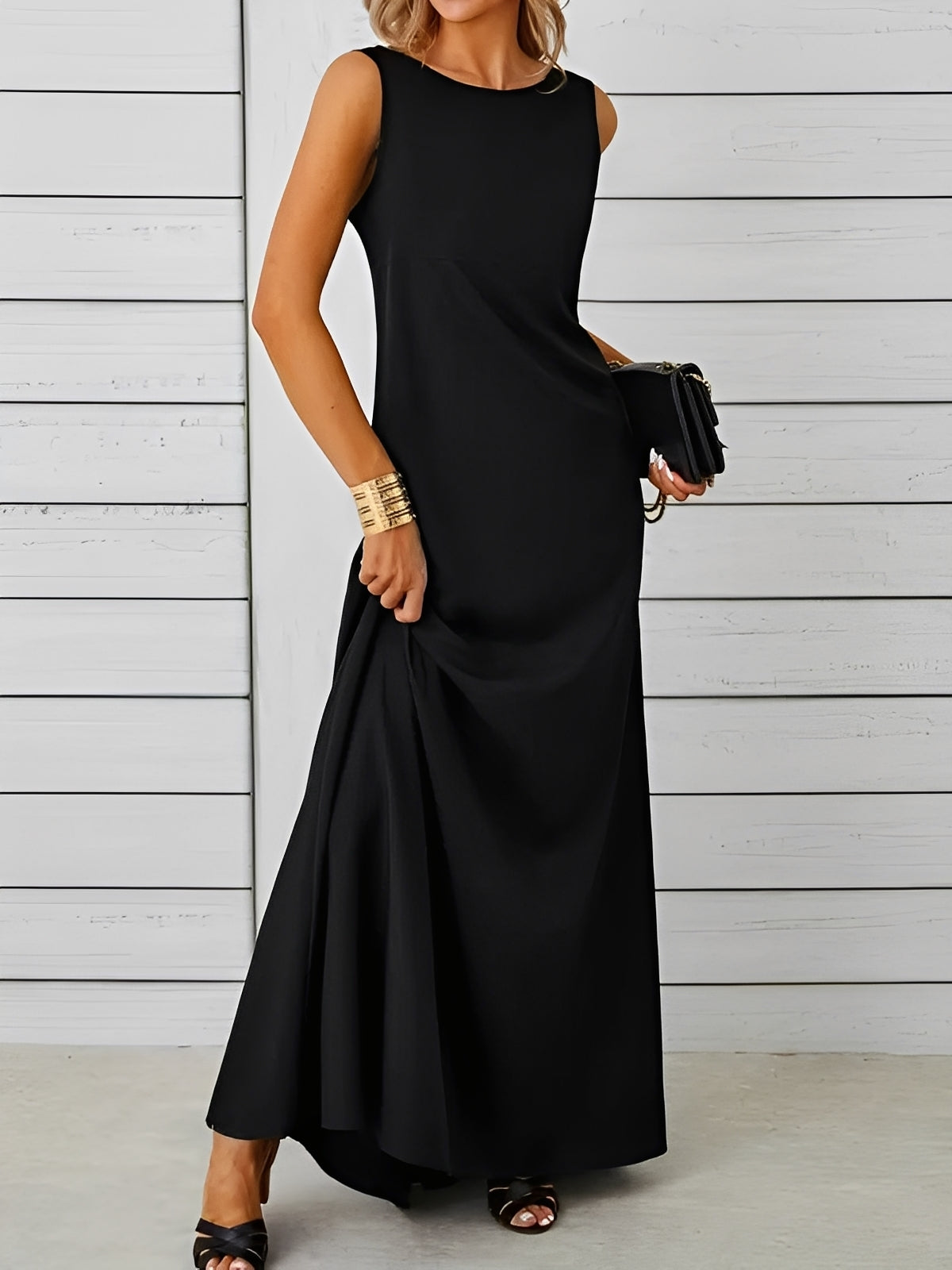 Saranna - Elegancka suknia maxi dla kobiet