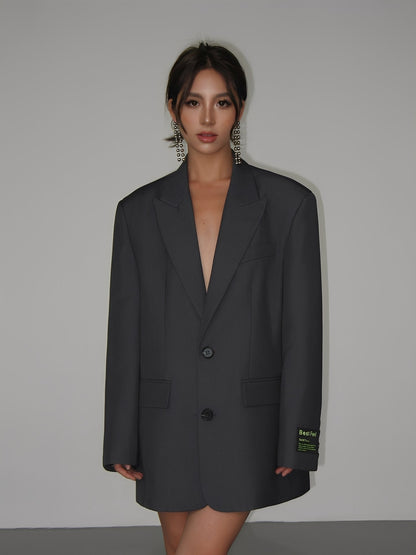 Maddison - Klasyczny elegancki damski oversize-blazer