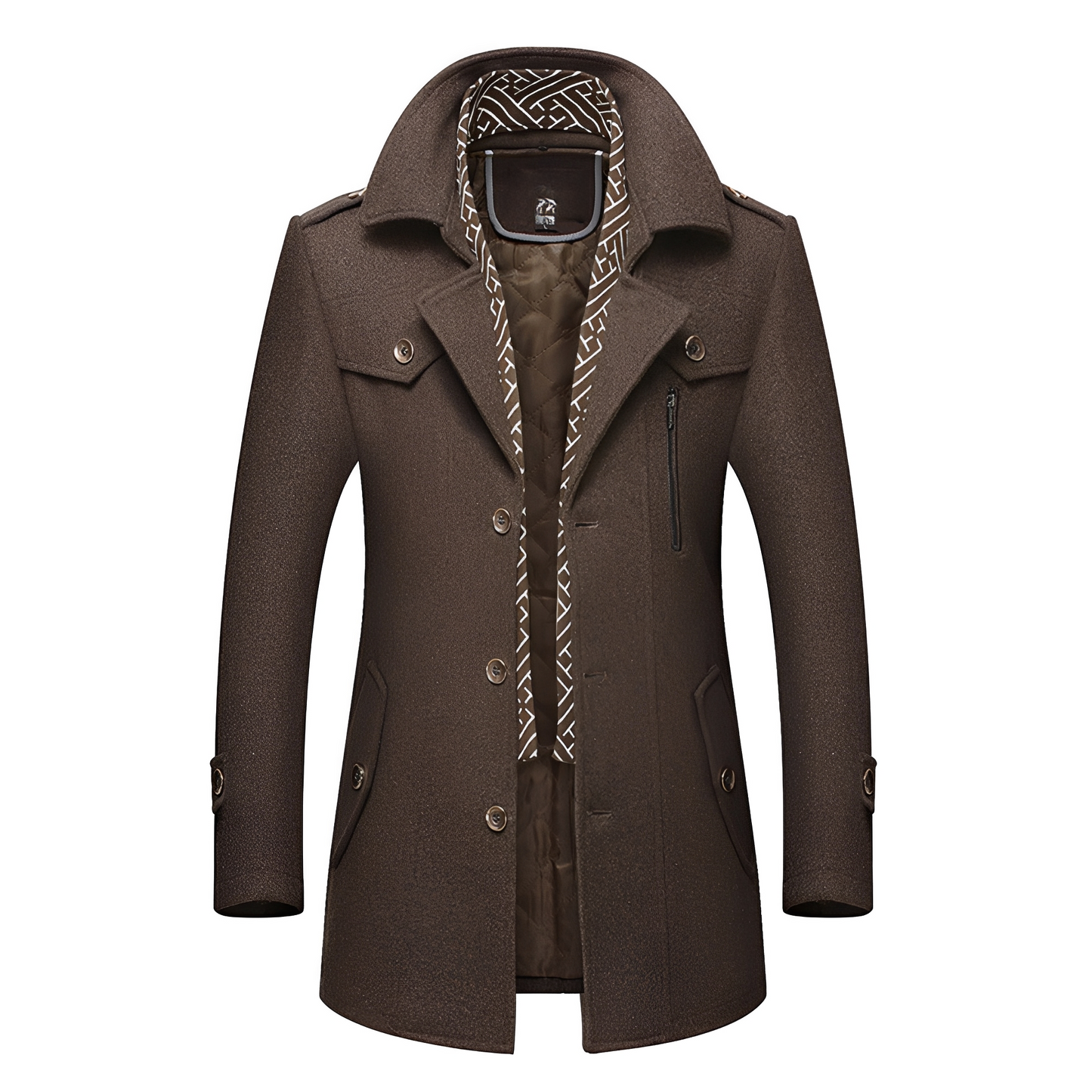 Ronny - Męski styl retro z wieloma kieszeniami