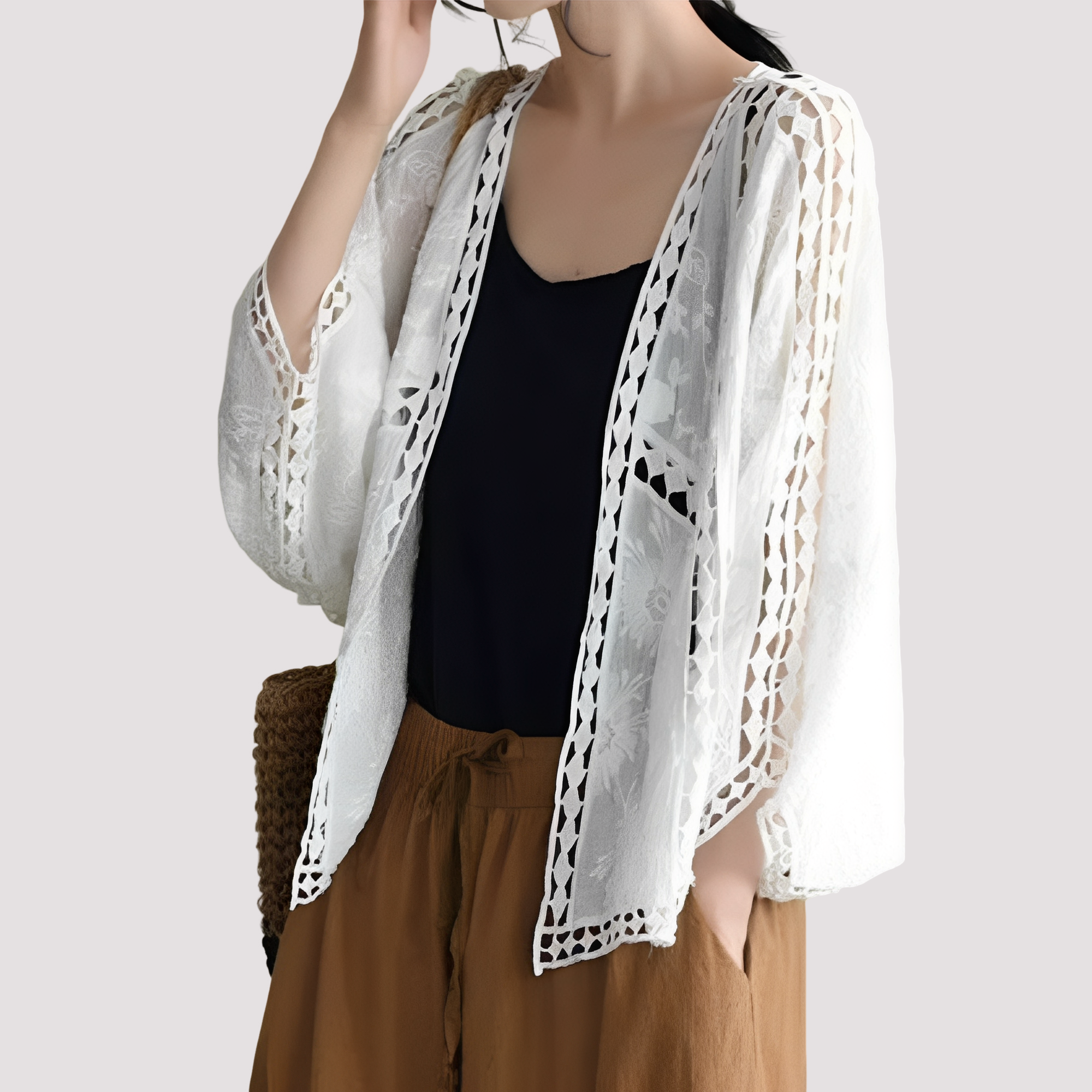 Connie - Stylowe kardigany z wycięciami dla kobiet