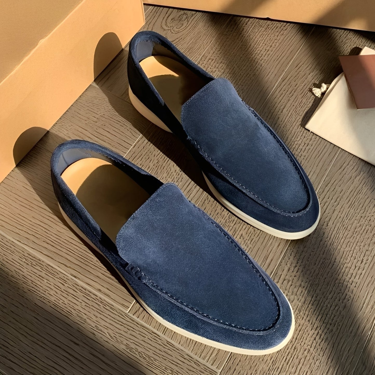 Diggory - Stylowe męskie buty płaskie