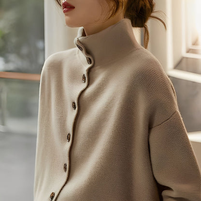 Evelynn - Stylowy sweter z golfem dla pań