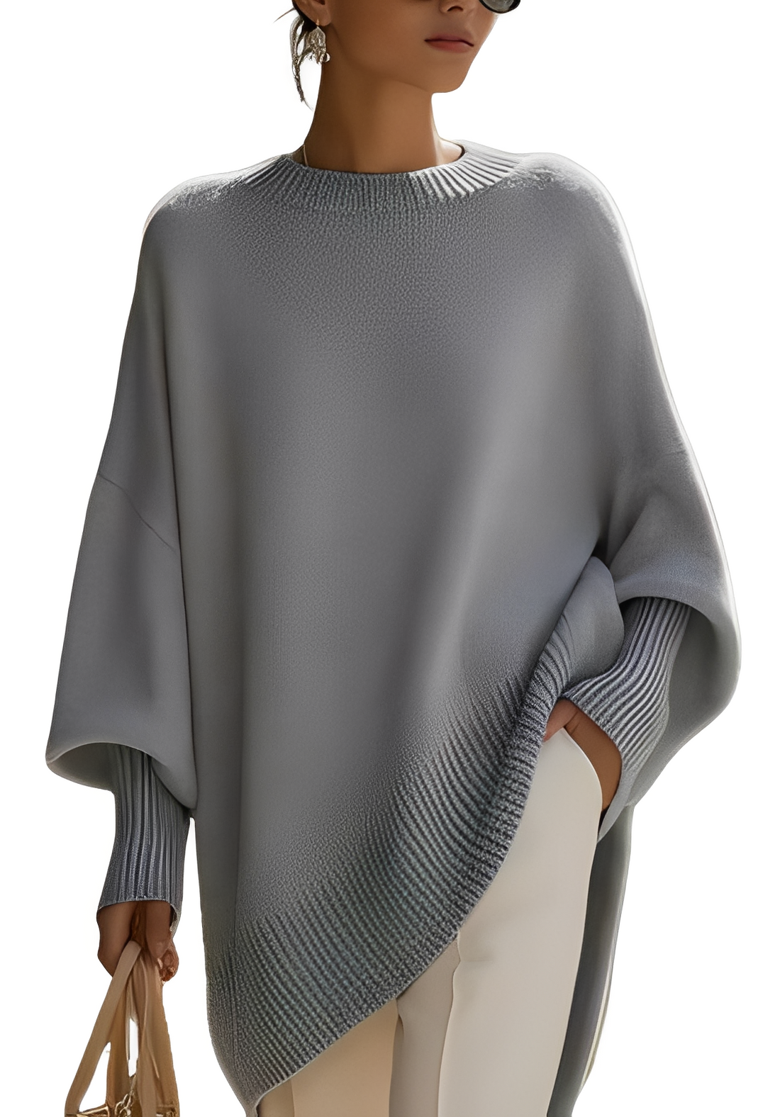 Pamella – Modny sweter oversize dla kobiet
