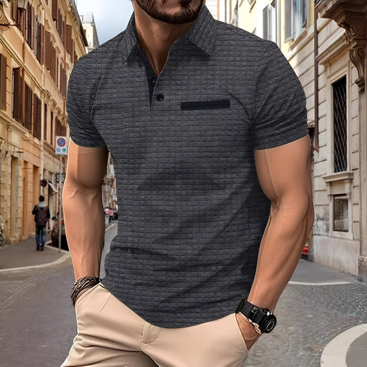 Benson - Modna, wąska męska koszulka polo