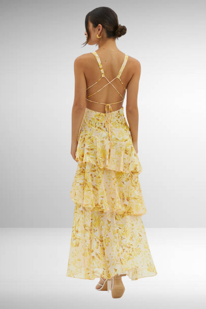 Philippa - Stylowa Letnia Sukienka Maxi Damska
