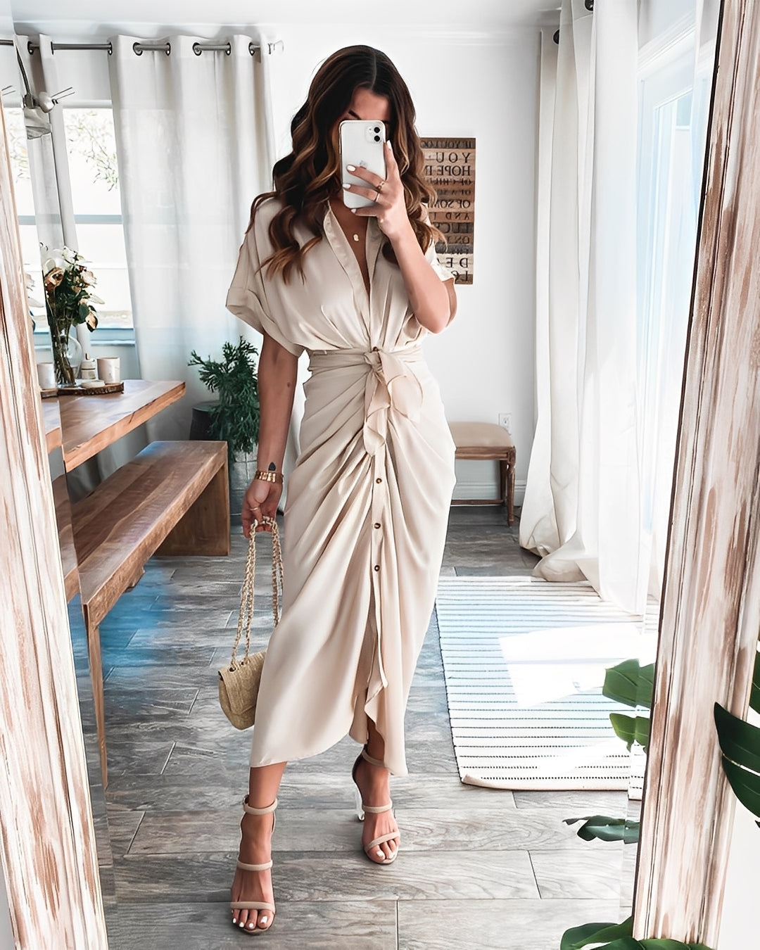 Antoinette - Elegancka długa suknia damska