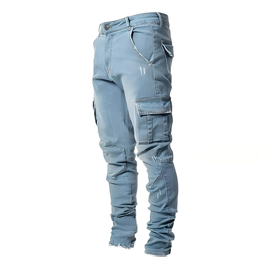 Rylie - Stylowe Męskie Jeansy Skinny-Stretch