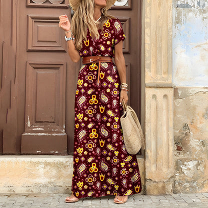 Amanda - Modna Letnia Sukienka w Stylu Boho dla Kobiet