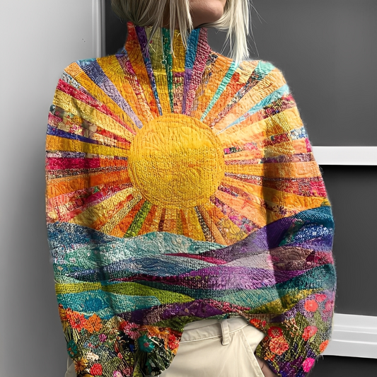 Olivia - Wygodny sweter z golfem dla kobiet