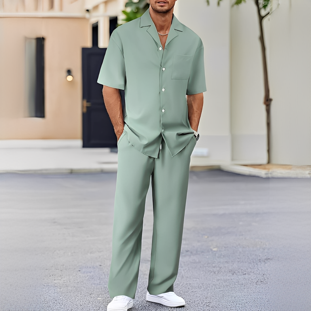 Drian - Set of elegant shirt and trousers for men