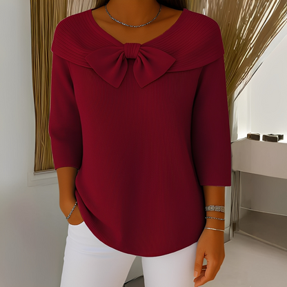 Anina - Elegancki sweter dziany dla kobiet