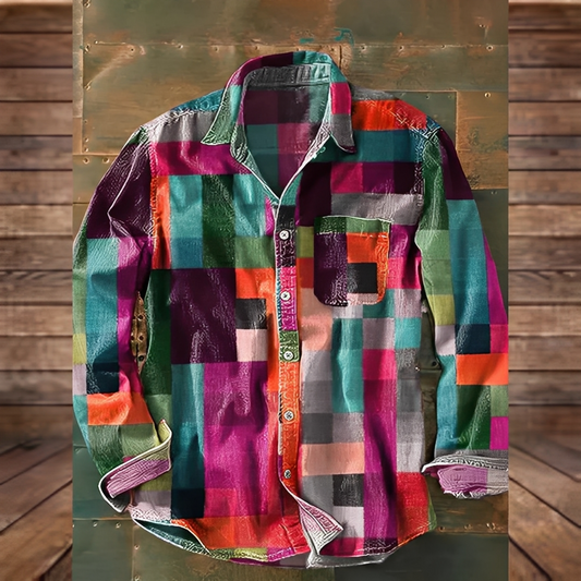 Gontran - Elegancka koszula męska z praktyczną kieszenią