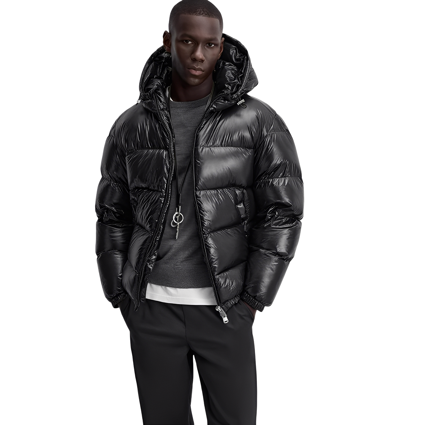 Darrel - Modna damska kurtka puchowa z kapturem