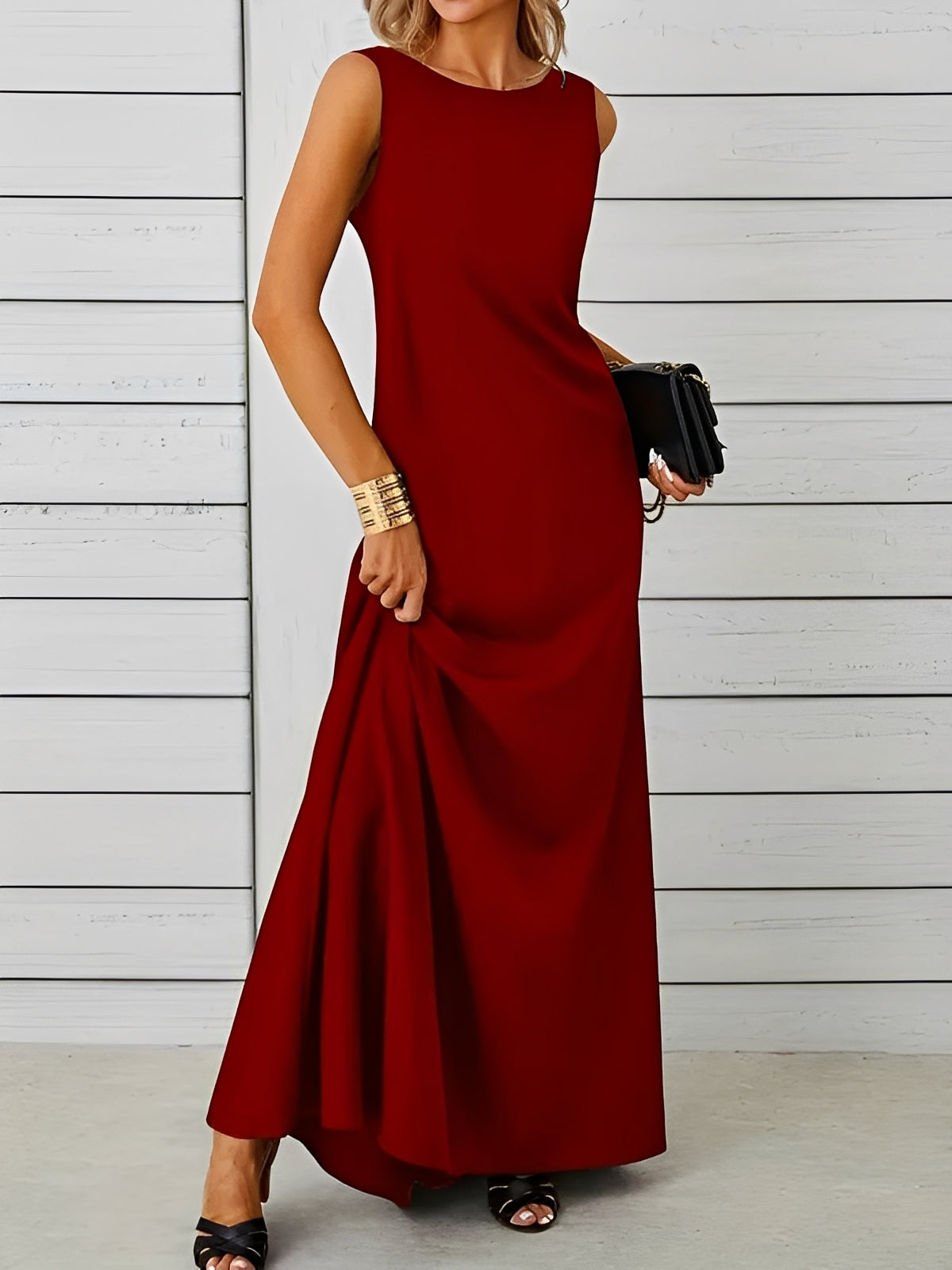 Saranna - Elegancka suknia maxi dla kobiet