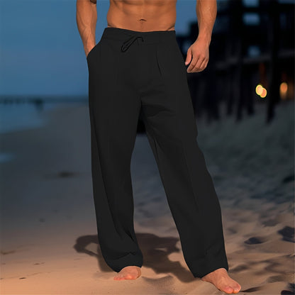 Thomas - Comfortable, wide straight trousers for men