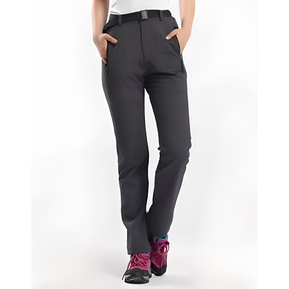 Rosanna - Stylowe, grube spodnie outdoor dla kobiet