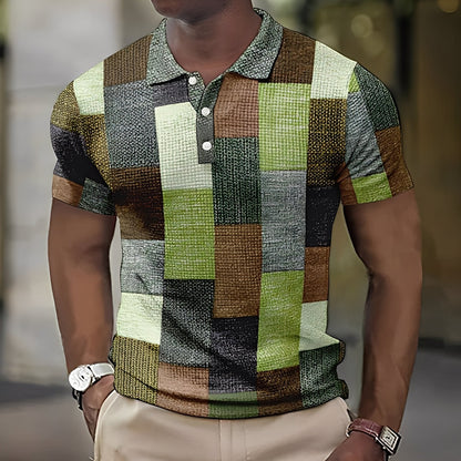 Reginald - Stylowa kolorowa męska polo