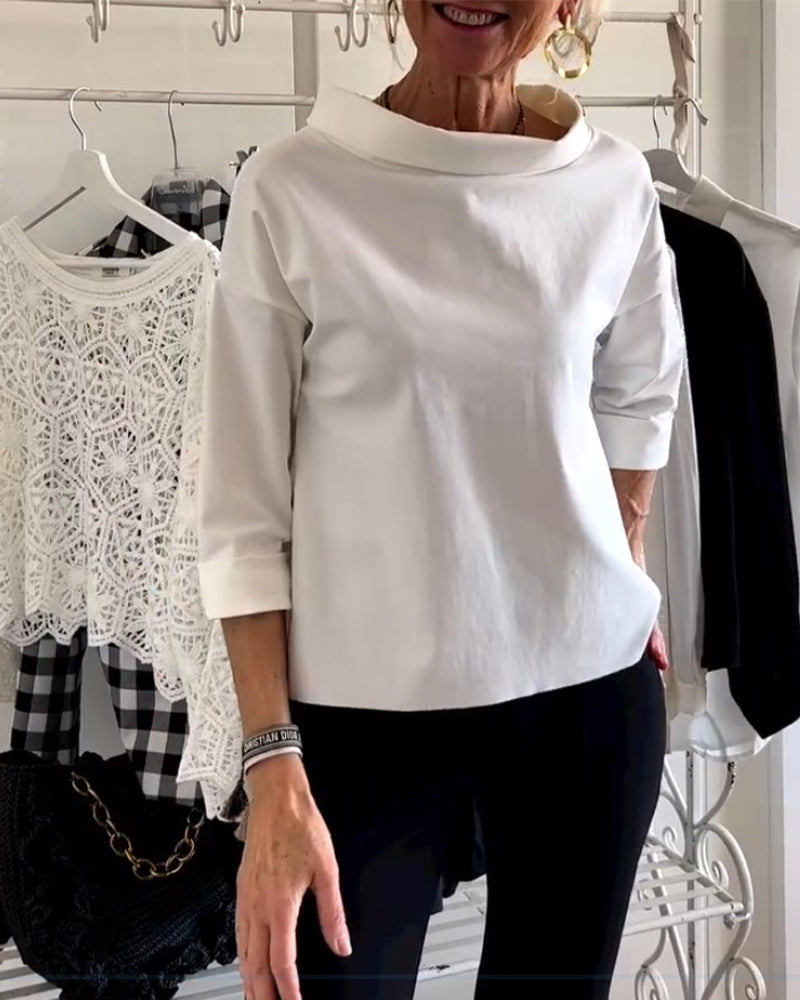 Jessica - Luźny letni top dla kobiet