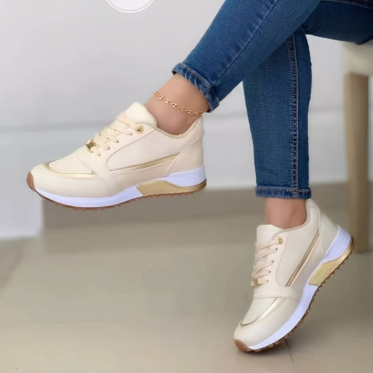 Xanthia - Stylowe płaskie buty sportowe dla kobiet