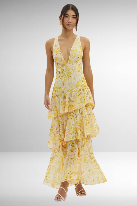 Philippa - Stylowa Letnia Sukienka Maxi Damska