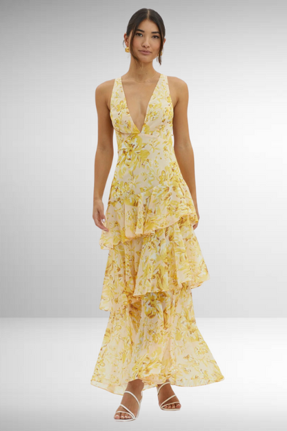 Philippa - Stylowa Letnia Sukienka Maxi Damska
