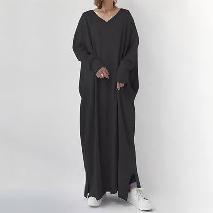 Georgine - Modisches Damenkleid mit langen Ärmeln