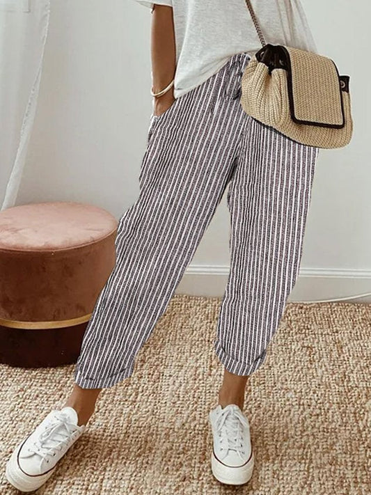 Mel - Linen Trousers Latest Trend for Summer