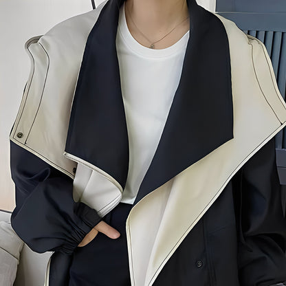 Jaquelyn - Modny, lekki damski płaszcz