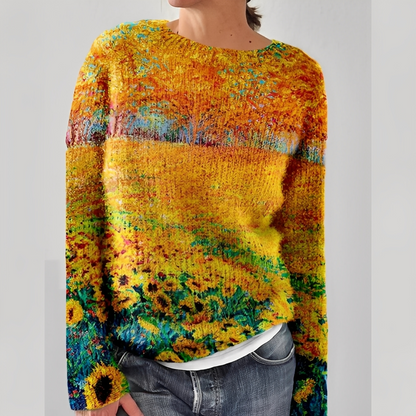 Liliane - Zimowy sweter wełniany dla kobiet