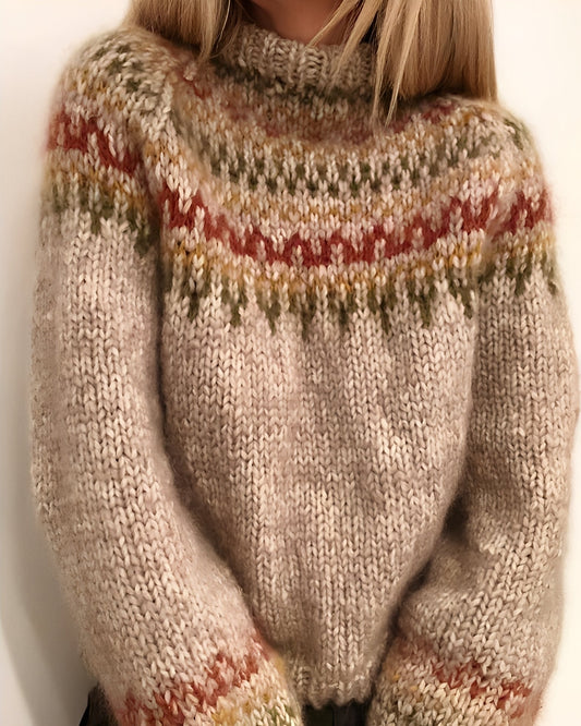 Layne - Trendy sweter golfowy dla pań