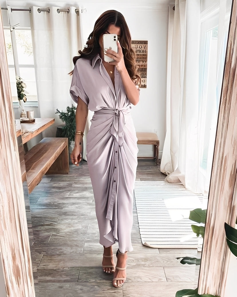 Antoinette - Elegancka długa suknia damska