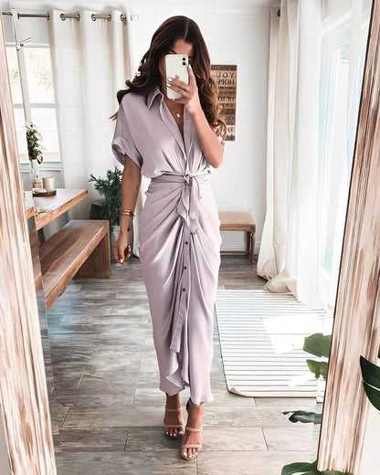 Antoinette - Elegancka długa suknia damska