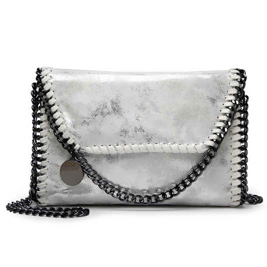 Charlotte - Elegante Ledertasche mit Kette für Damen