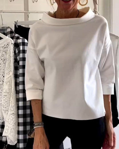 Jessica - Luźny letni top dla kobiet