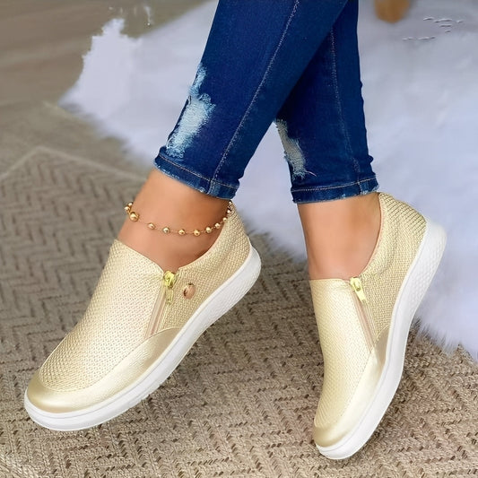 Aimee - Stylowe damskie buty z zamkiem