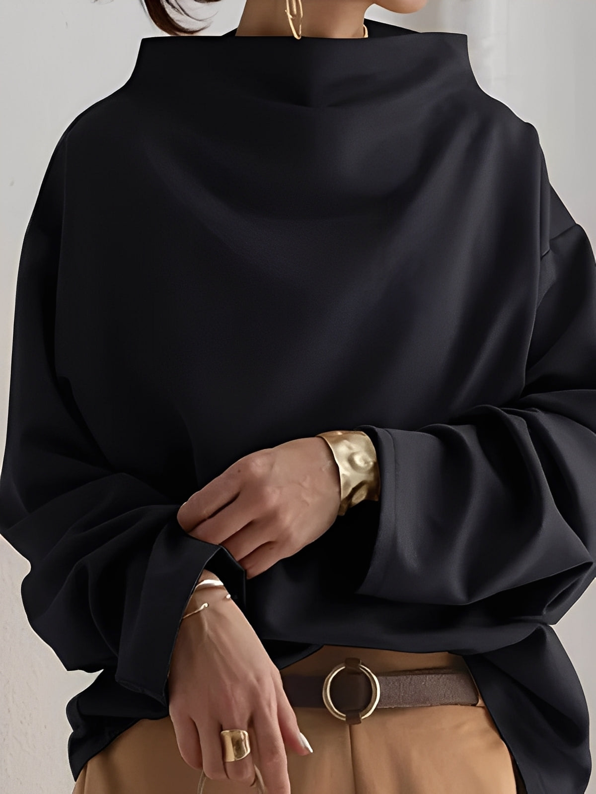 Bethney - Nowoczesny, swobodny sweter damski