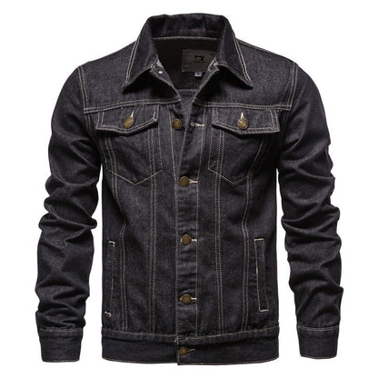 Jameson - Klasyczna męska kurtka jeansowa trucker