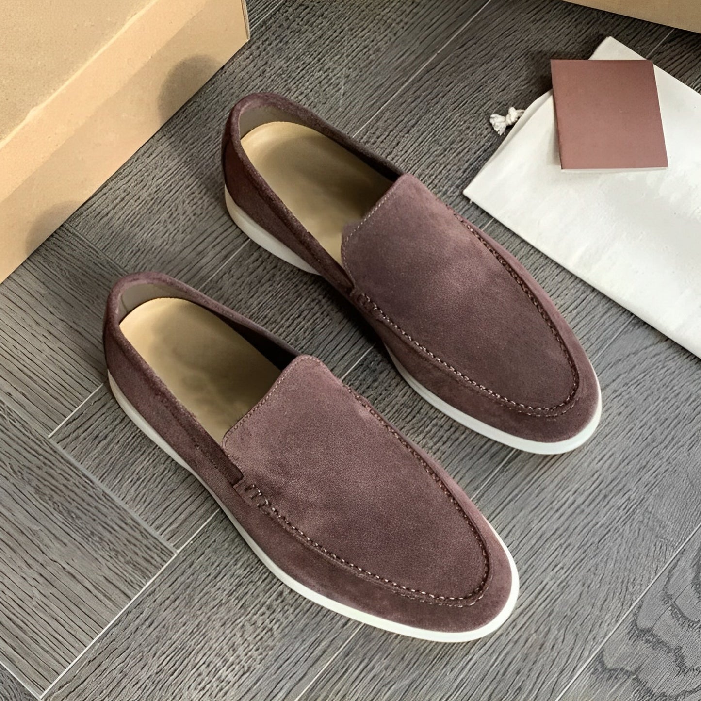 Dominick - Men's suede shoes