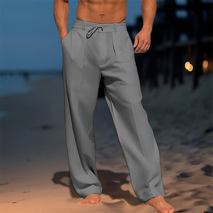 Thomas - Comfortable, wide straight trousers for men