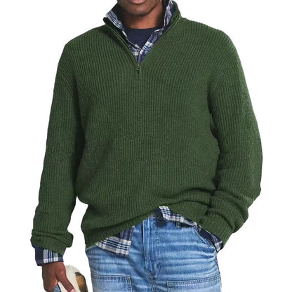 Hervey - Stylowy męski sweter z kaszmiru