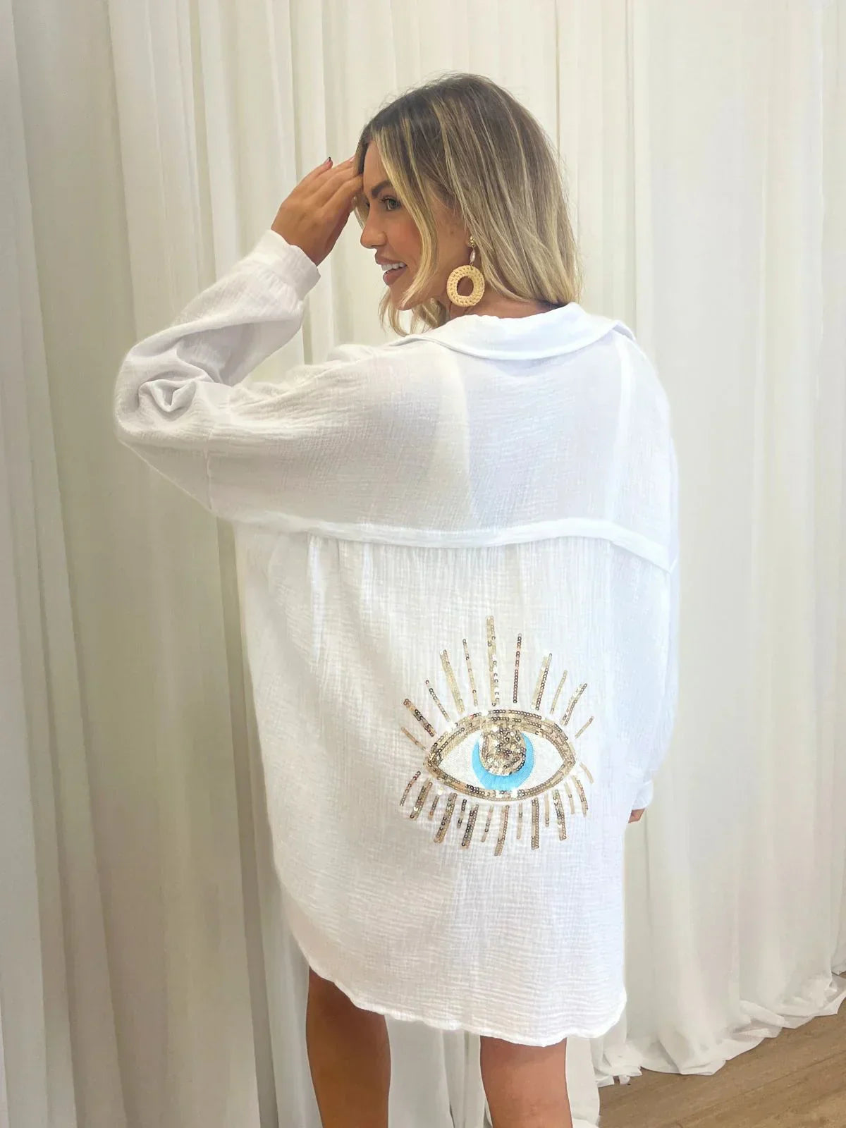Giada – Kimono Haftowane Oversize
