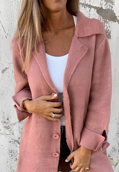 Izabelle - Casual women's long cardigan
